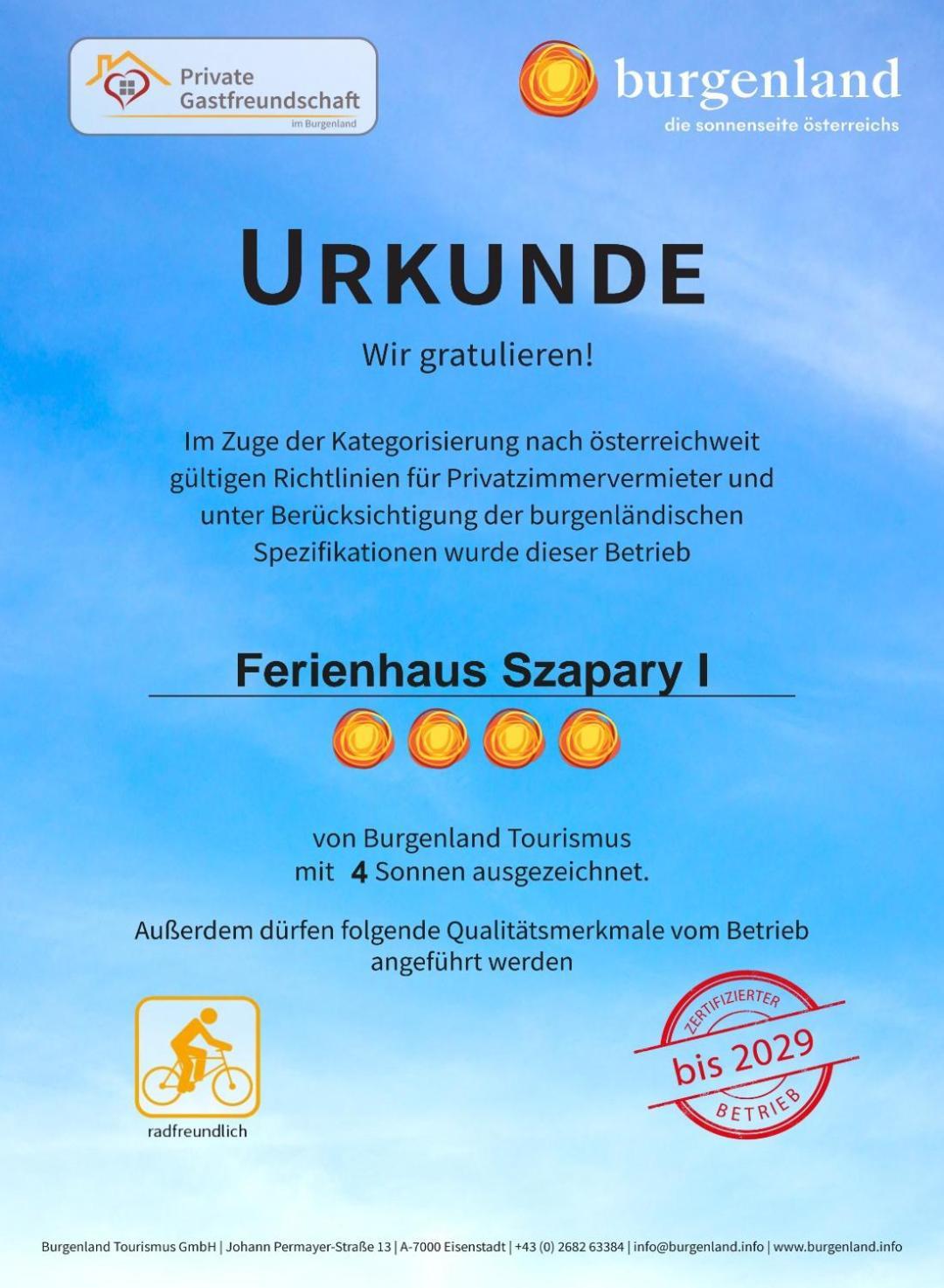 Ferienwohnung Rossmann Eisenberg an der Pinka Exterior foto